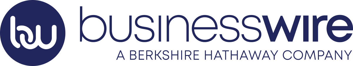 BusinessWire navy logo