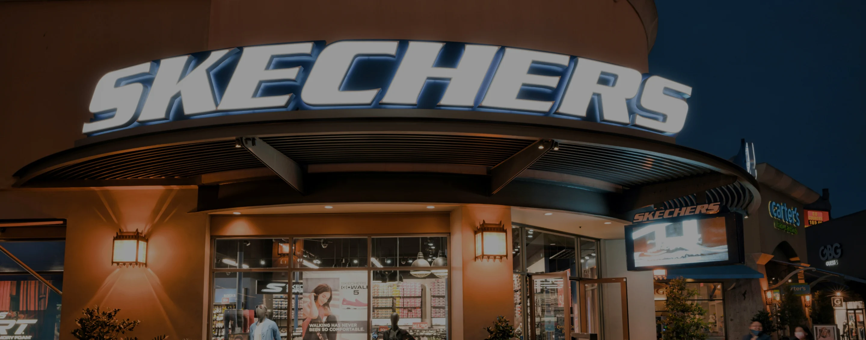 A Skechers storefront