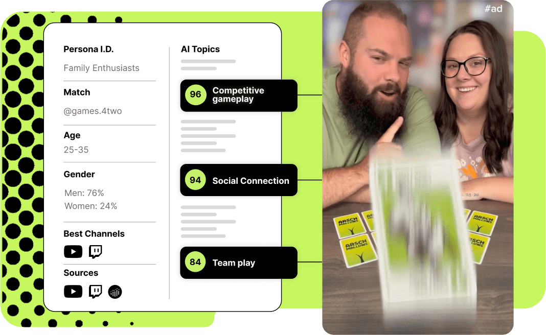 Two users playing arschmallows next to the the Rad dashboard