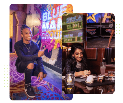 Screenshots of influencer videos